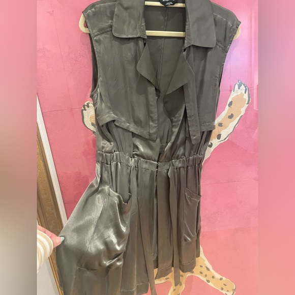 BeBe silky vest/dress/trench - Picture 4 of 15